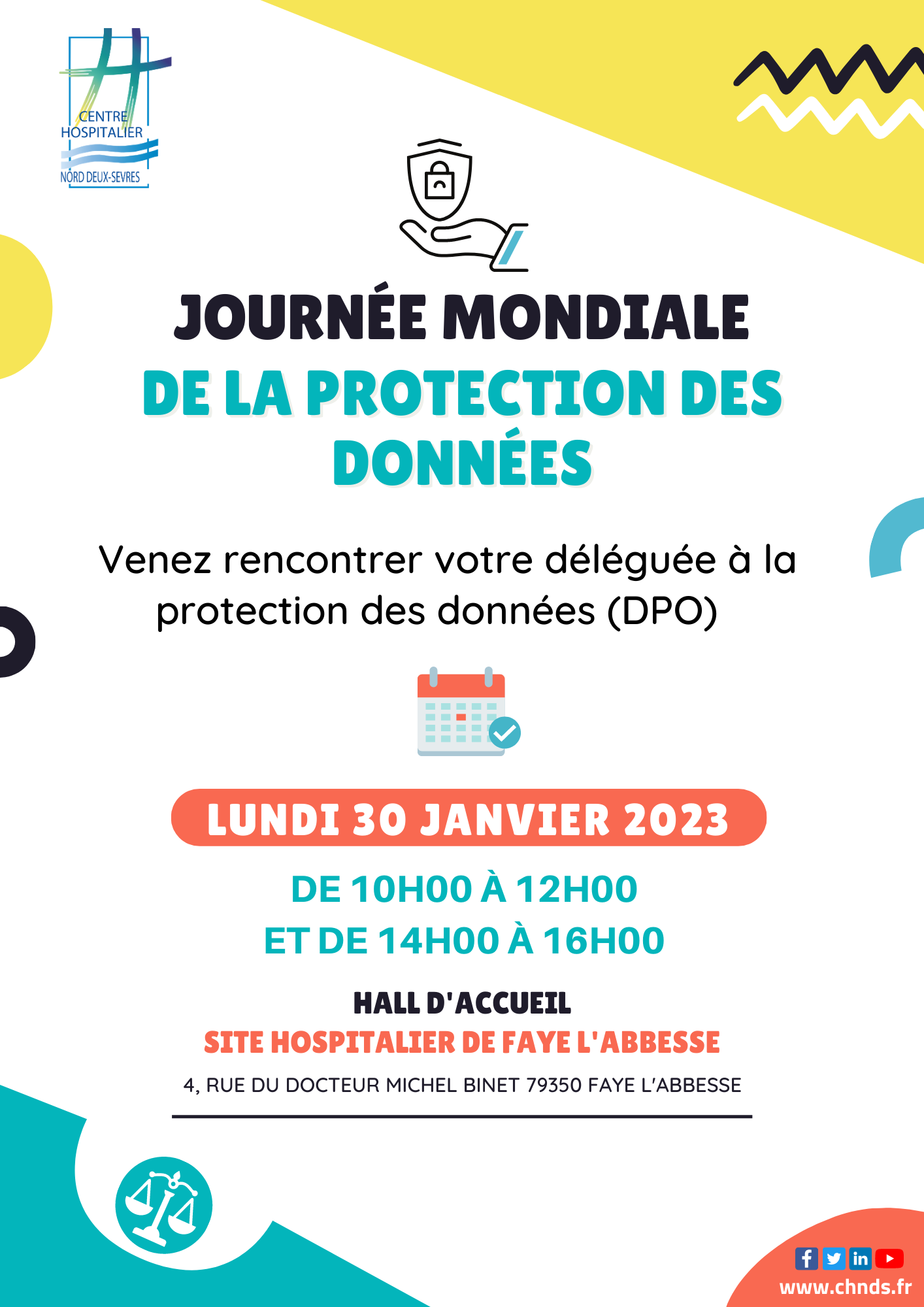 Journée Mondiale de la Protection des Données - Centre Hospitalier Nord ...